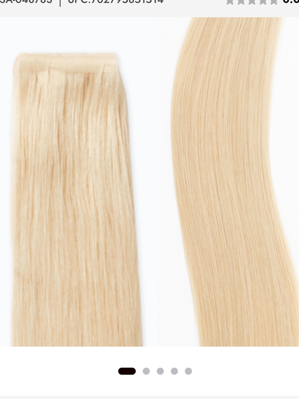 Donna Bella 18” Signature Tape In Weft Hair Extensions